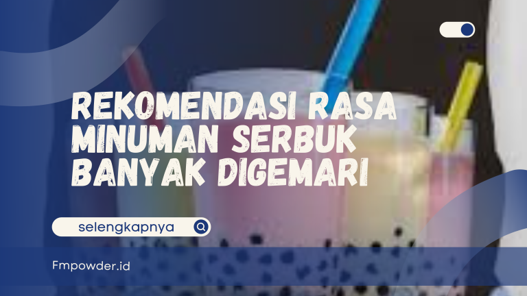 Rasa Minuman Serbuk