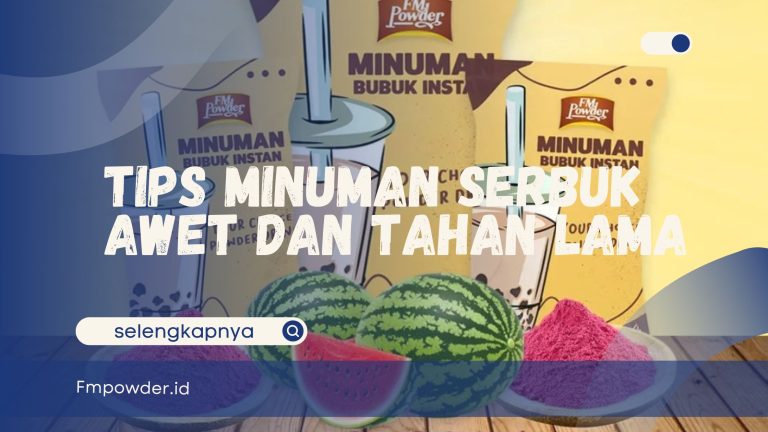Minuman Serbuk Awet
