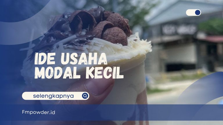 Ide Usaha Modal Kecil
