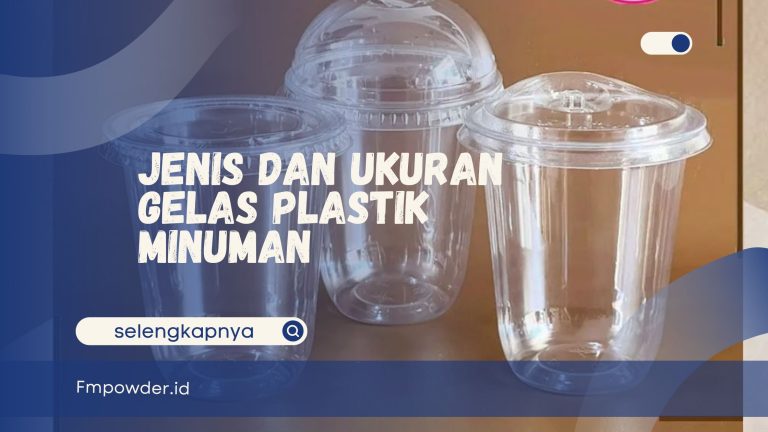 Gelas Plastik Minuman