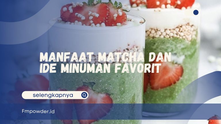 Matcha Manfaat