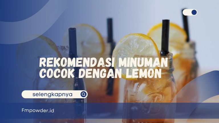 Minuman cocok dengan lemon