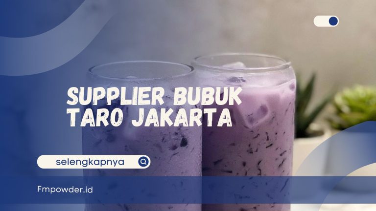 Supplier Bubuk Minuman Jakarta