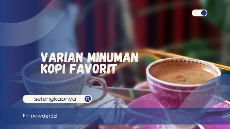 Varian Kopi Favorit