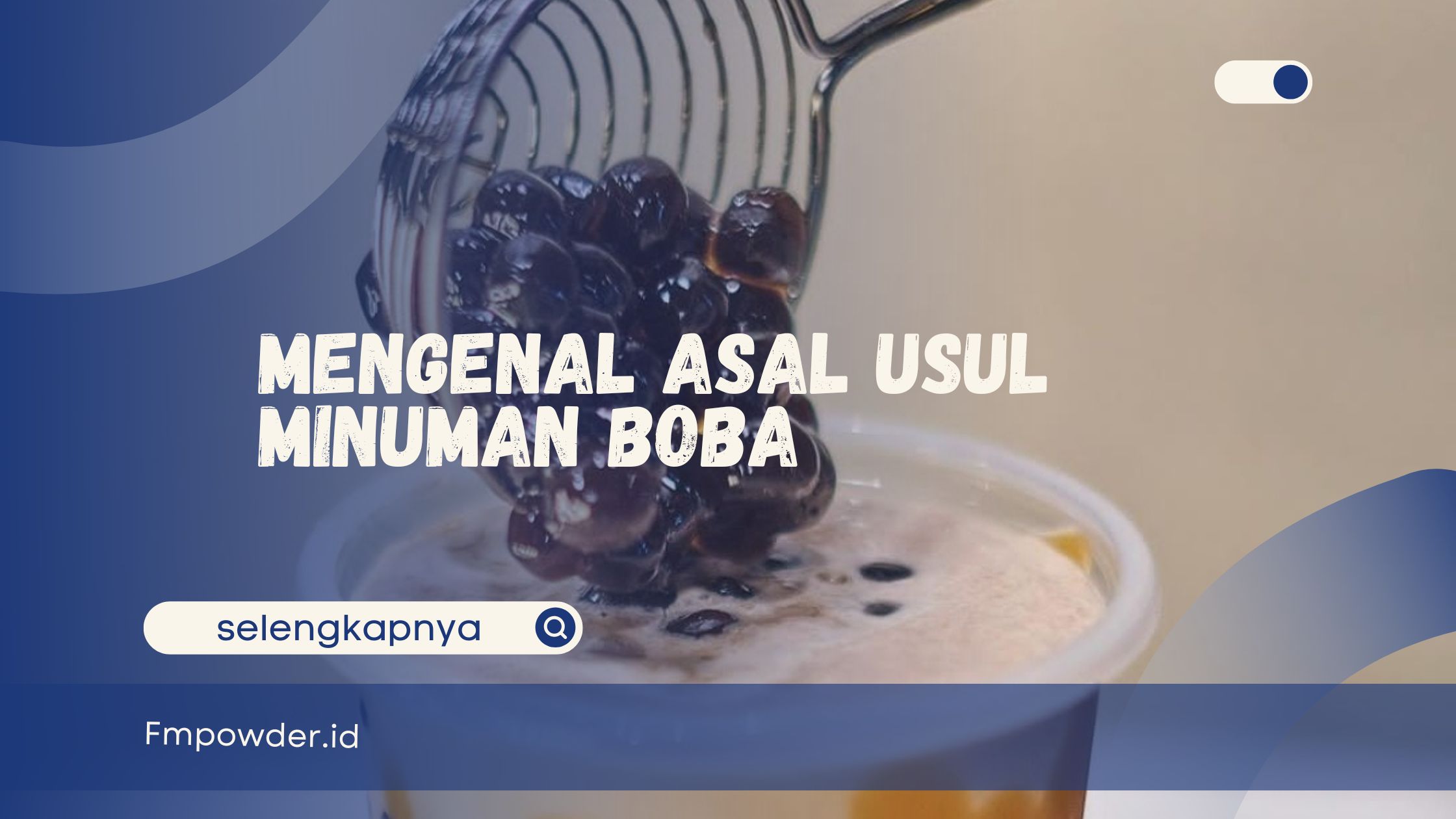 Minuman Boba