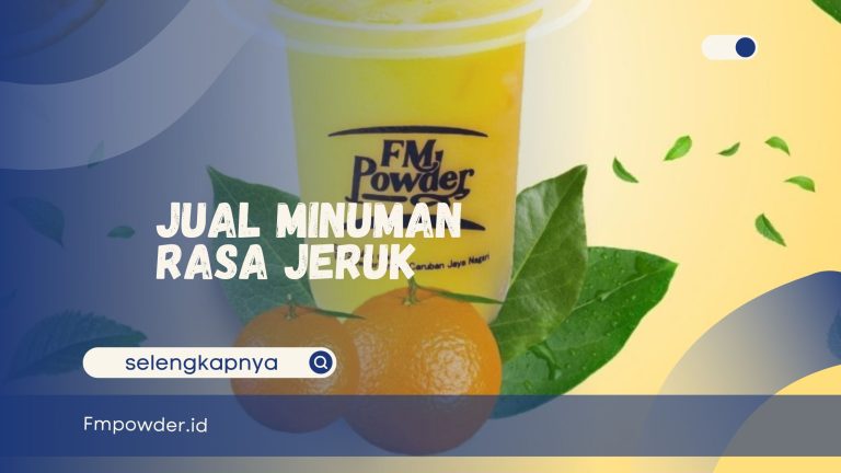Minuman rasa jeruk