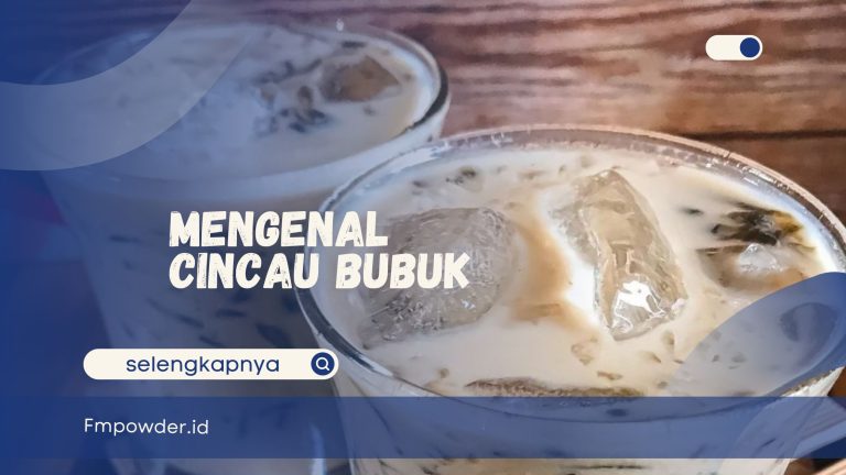 Cincau bubuk