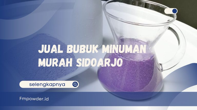 Jual Bubuk Minuman Murah Sidoarjo