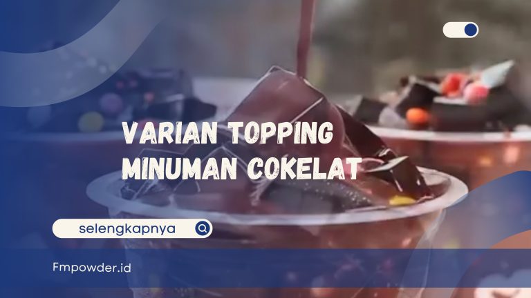 Topping Minuman Cokelat