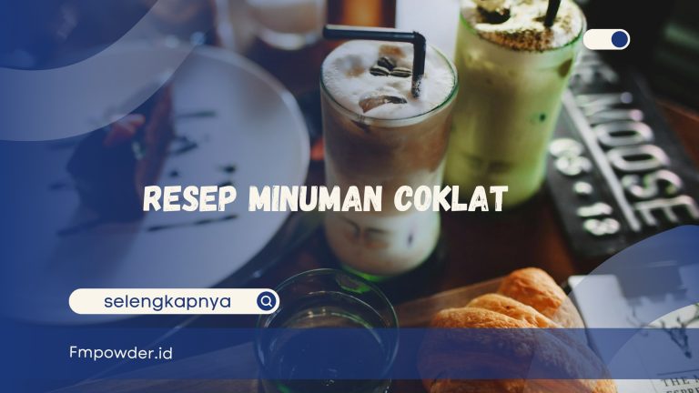 Resep Minuman Coklat