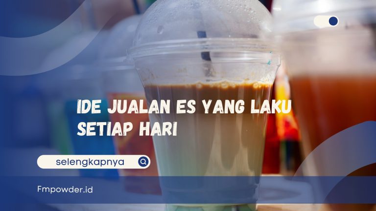 Jualan Es yang Laku Setiap Hari