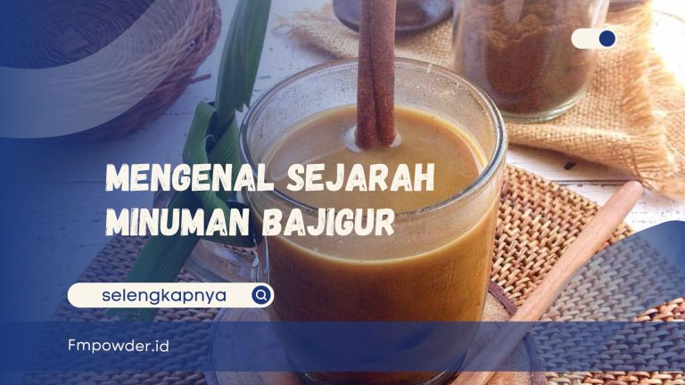 Sejarah Minuman Bajigur