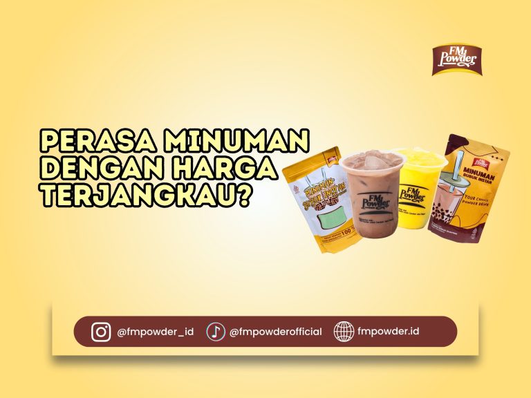 BUBUK MINUMAN FM POWDER