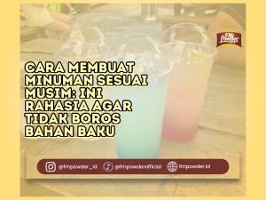 BUBUK MINUMAN FM POWDER