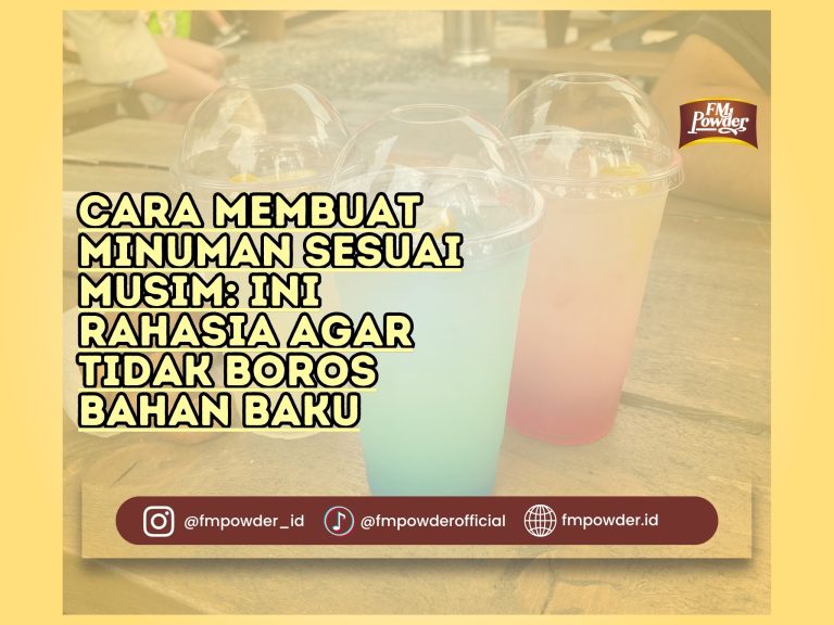 BUBUK MINUMAN FM POWDER