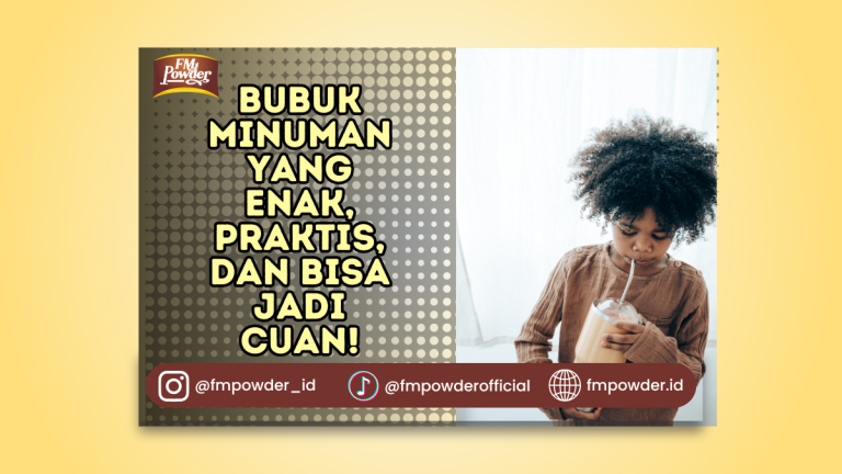 Bubuk Minuman yang Enak