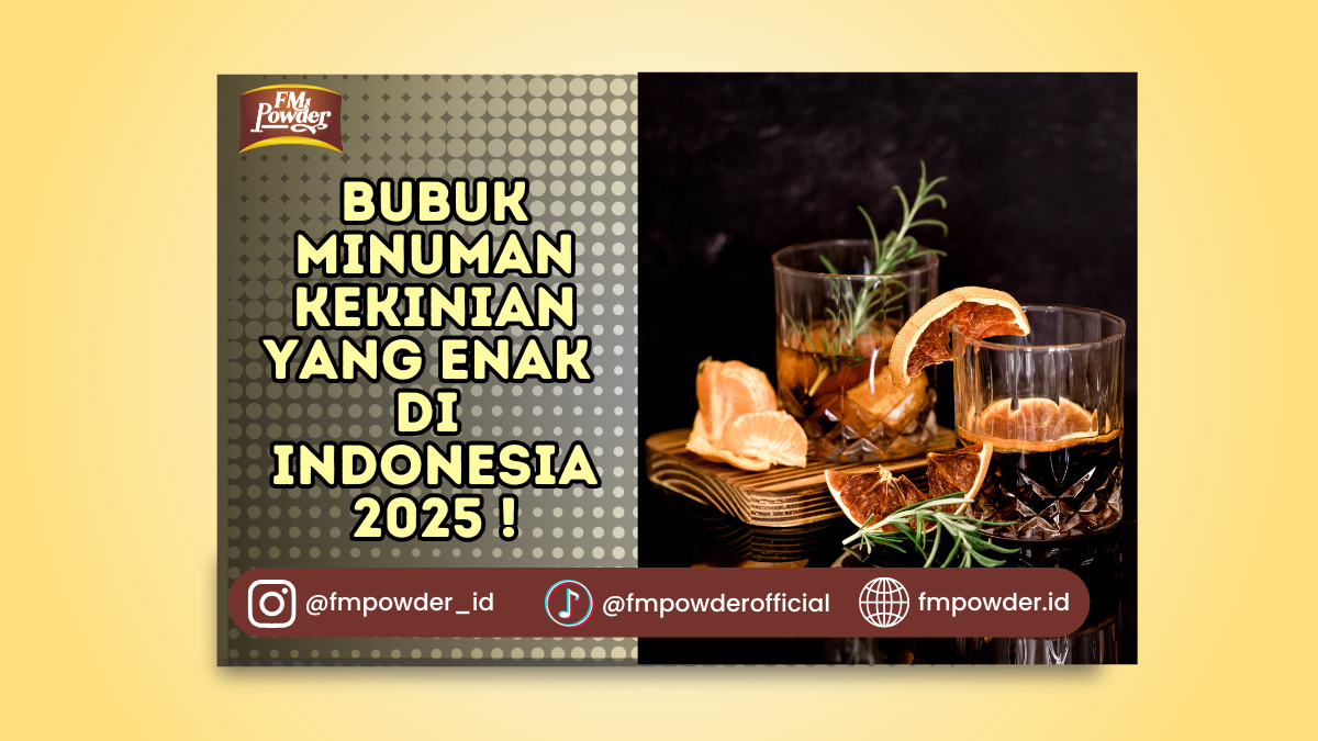 Bubuk Minuman Kekinian yang Enak