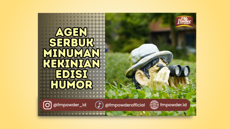 Agen Serbuk Minuman Kekinian