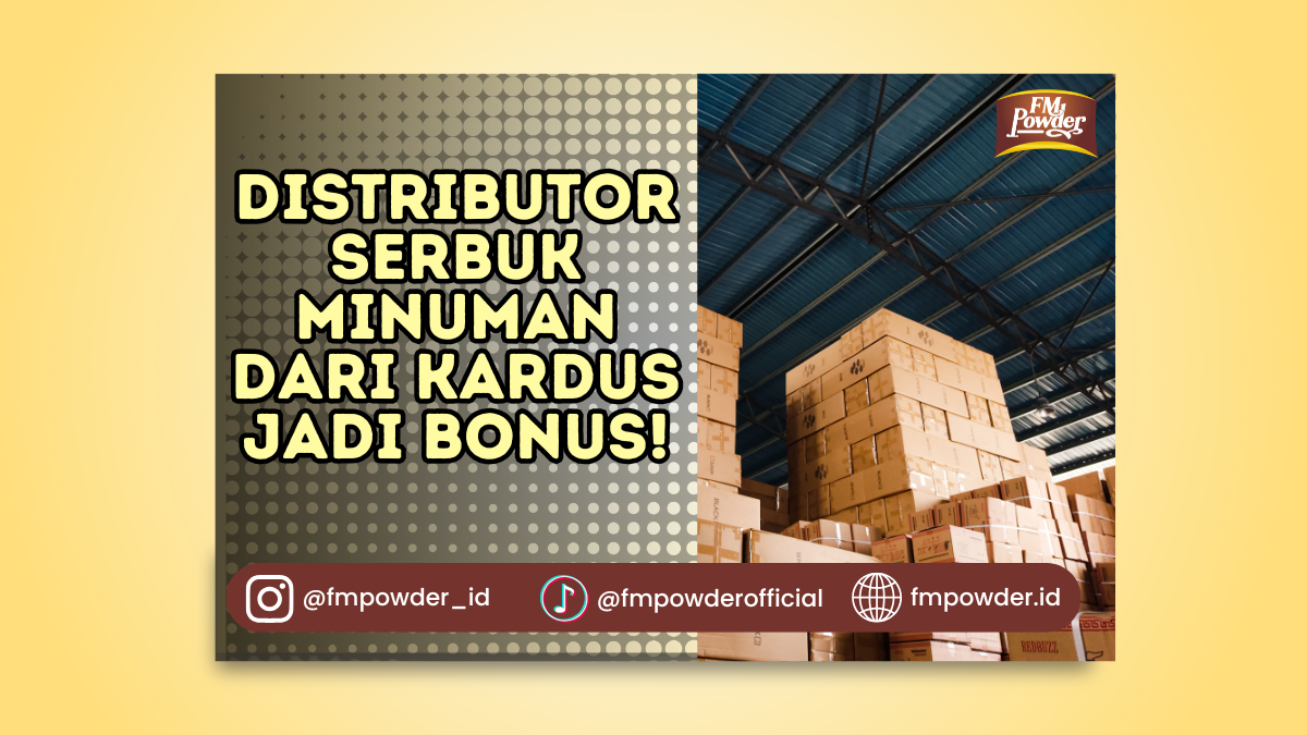 Distributor Serbuk Minuman