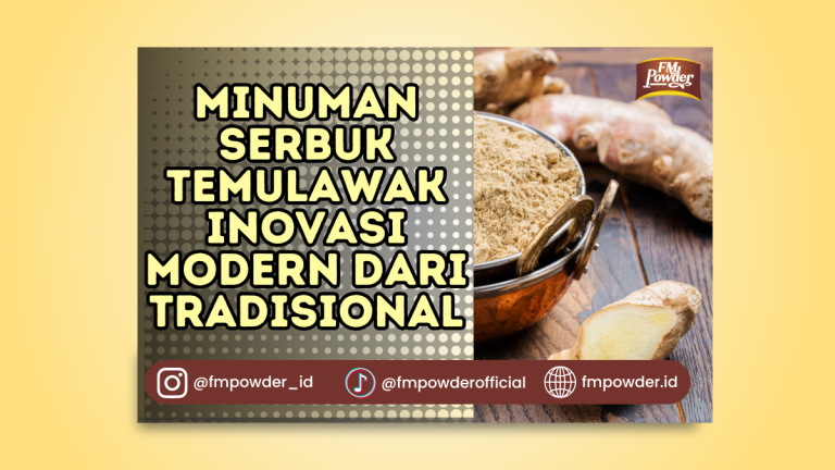 Minuman Serbuk Temulawak