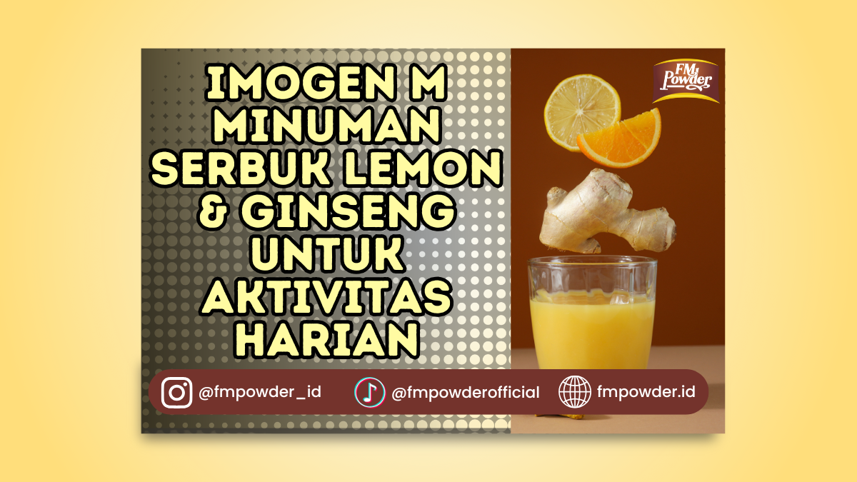 imogen m minuman serbuk lemon & ginseng