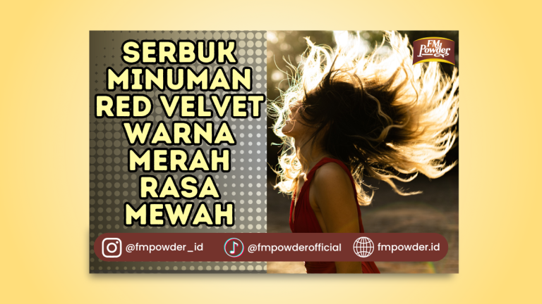 serbuk minuman red velvet