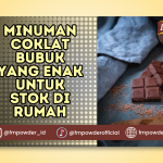 Minuman Coklat Bubuk yang Enak