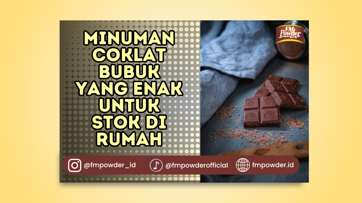 Minuman Coklat Bubuk yang Enak