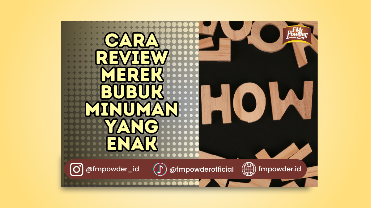 Review Merek Bubuk Minuman yang Enak