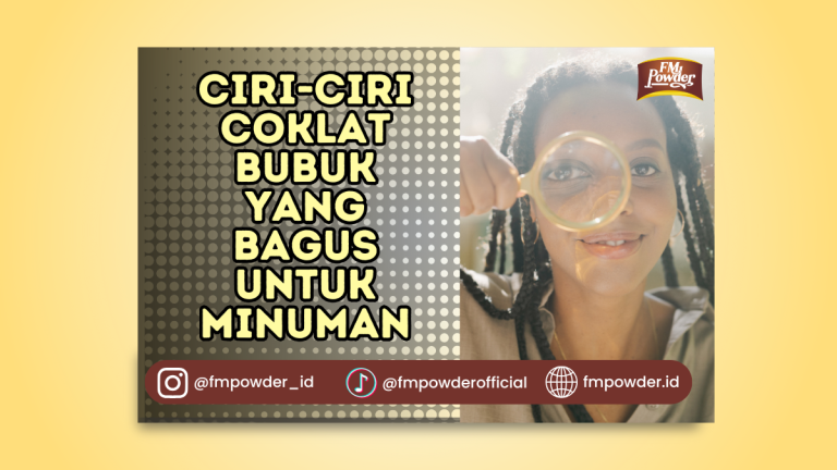 Coklat Bubuk yang Bagus untuk Minuman