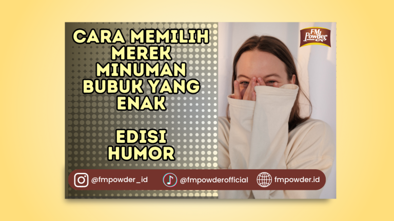Merek Minuman Bubuk yang Enak