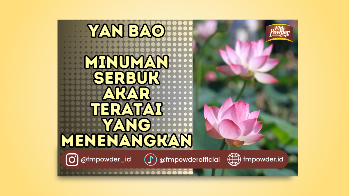 Yan Bao Minuman Serbuk Akar Teratai