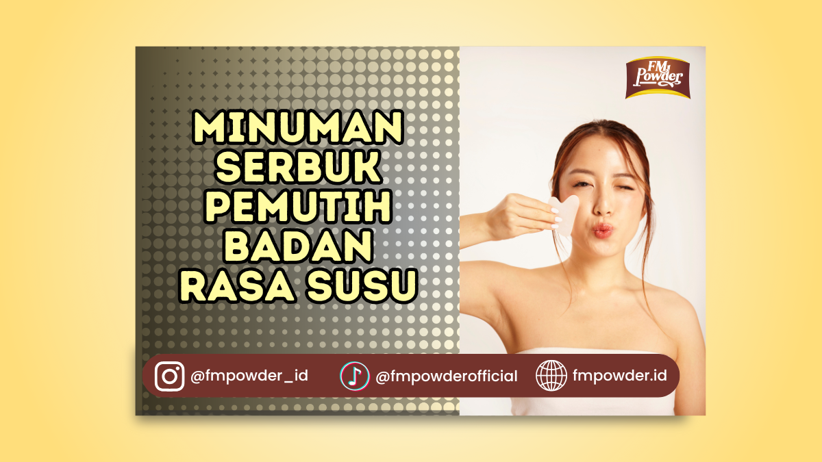 Minuman Serbuk Pemutih Badan