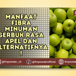 Manfaat Fibra Minuman Serbuk Rasa Apel
