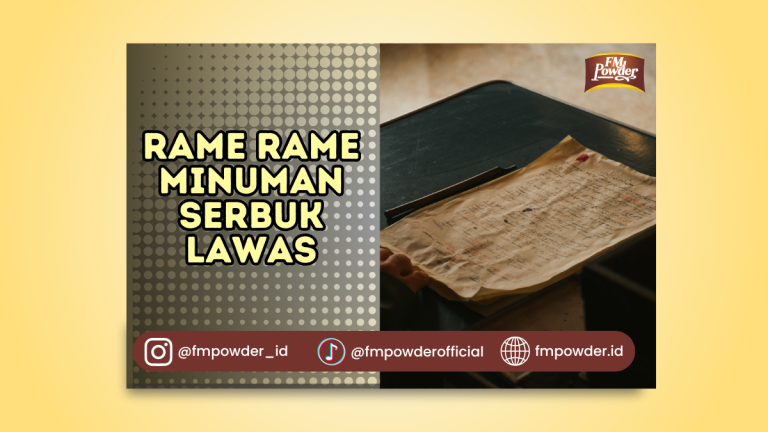 Rame Rame Minuman Serbuk