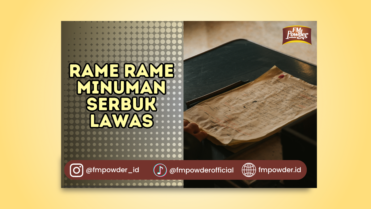 Rame Rame Minuman Serbuk