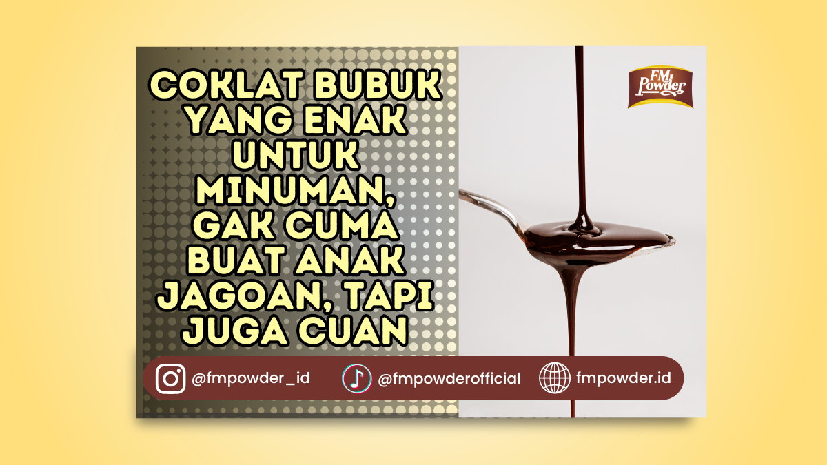 Coklat Bubuk untuk Minuman yang Enak