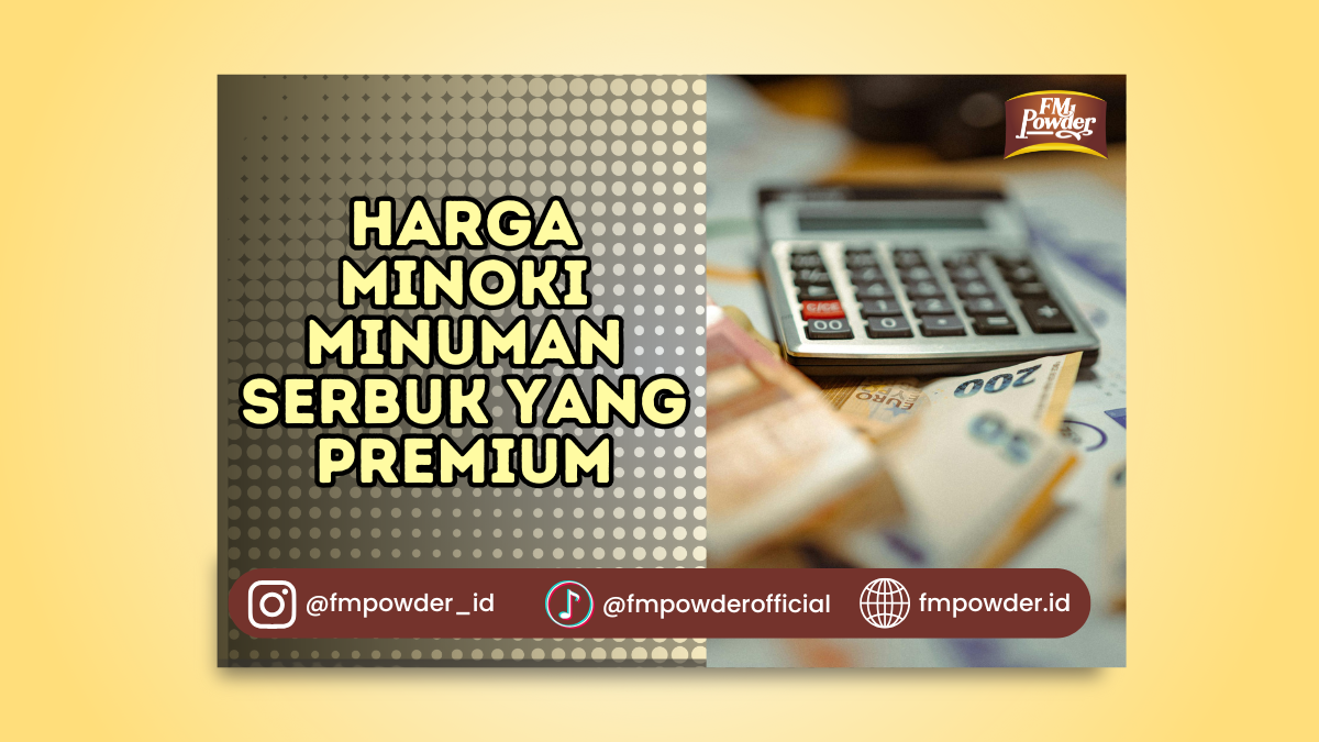 Harga Minoki Minuman Serbuk