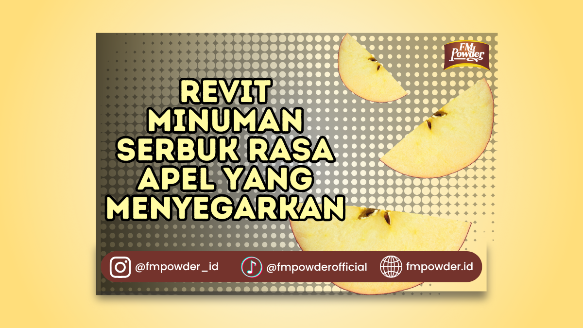 Revit Minuman Serbuk Rasa Apel