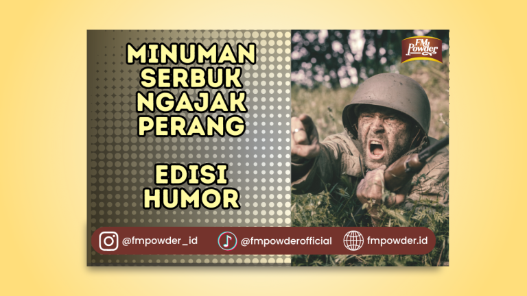Minuman Serbuk Ngajak Perang