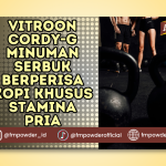 Vitroon Cordy-G Minuman Serbuk Berperisa Kopi Khusus Stamina Pria
