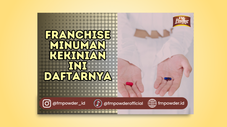Franchise Minuman Kekinian