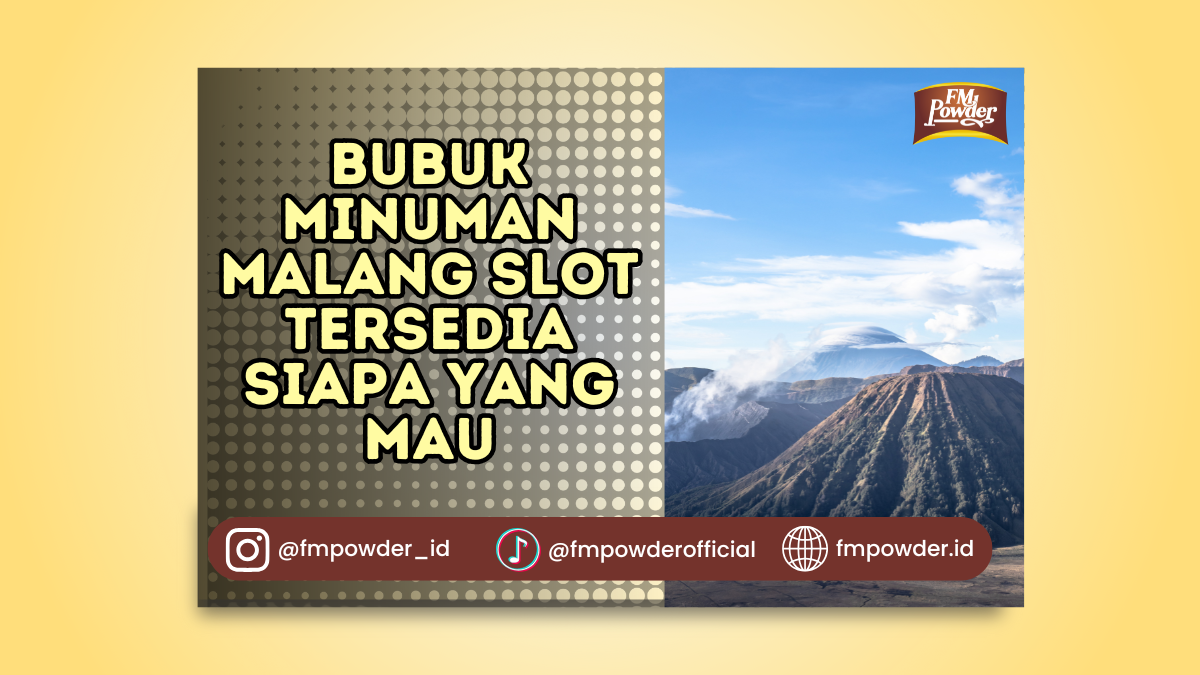 Bubuk Minuman Malang