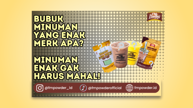 bubuk minuman yang enak merk apa