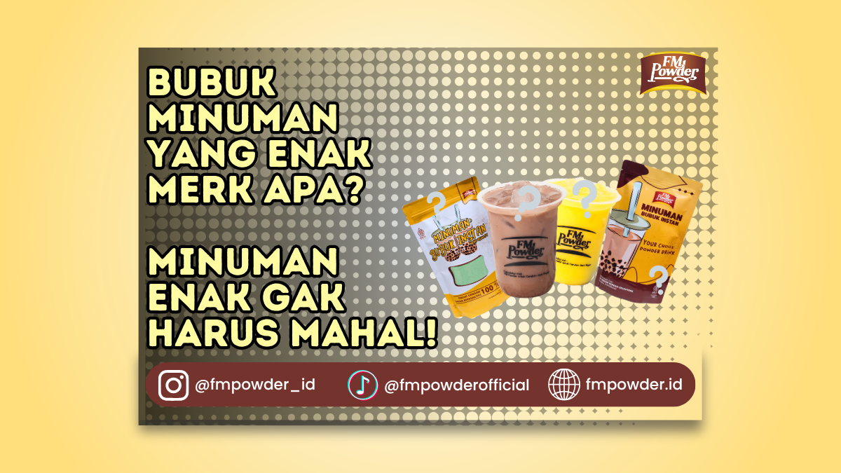 bubuk minuman yang enak merk apa